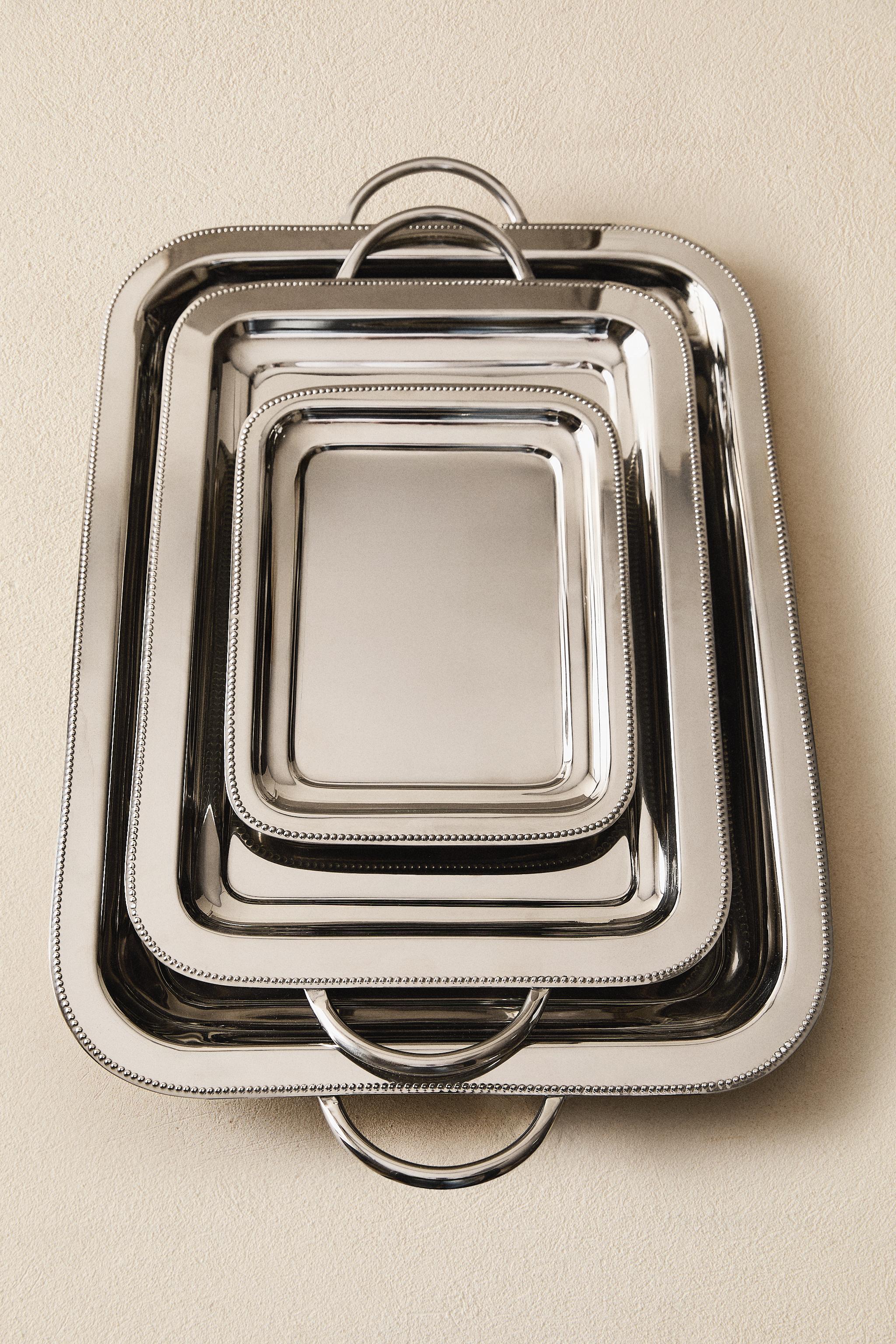RECTANGULAR STEEL TRAY